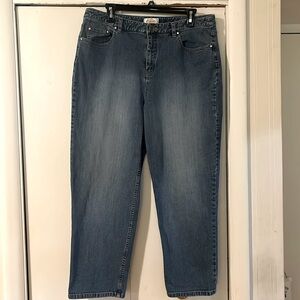 Talbots Ankle/Crop jeans Size 14